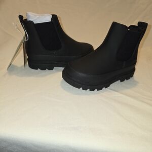 Native Shoes Kids Black Chelsea Rain Boots